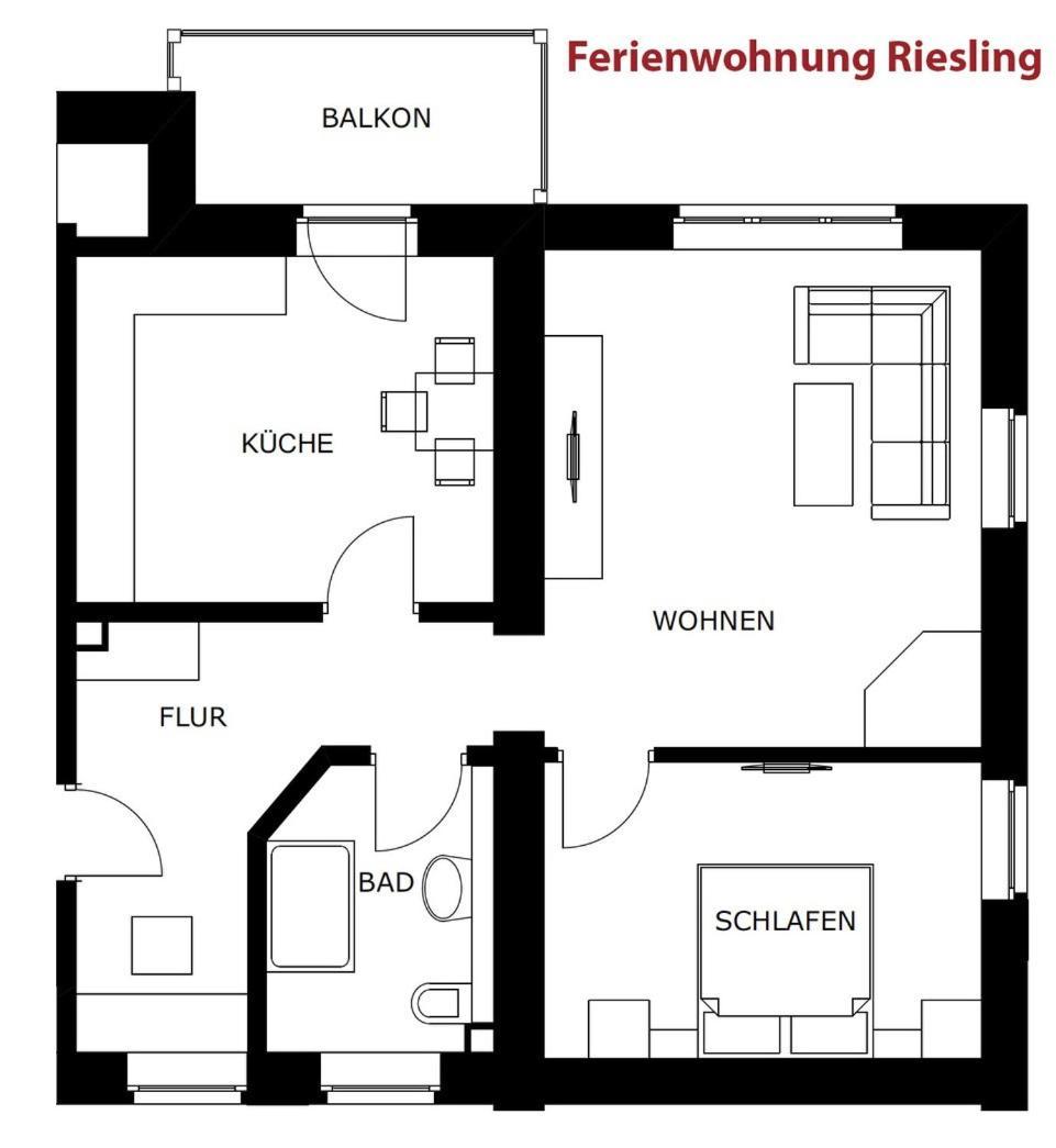 Ferienwohnungen Engelmannstift Bacharach Quarto foto